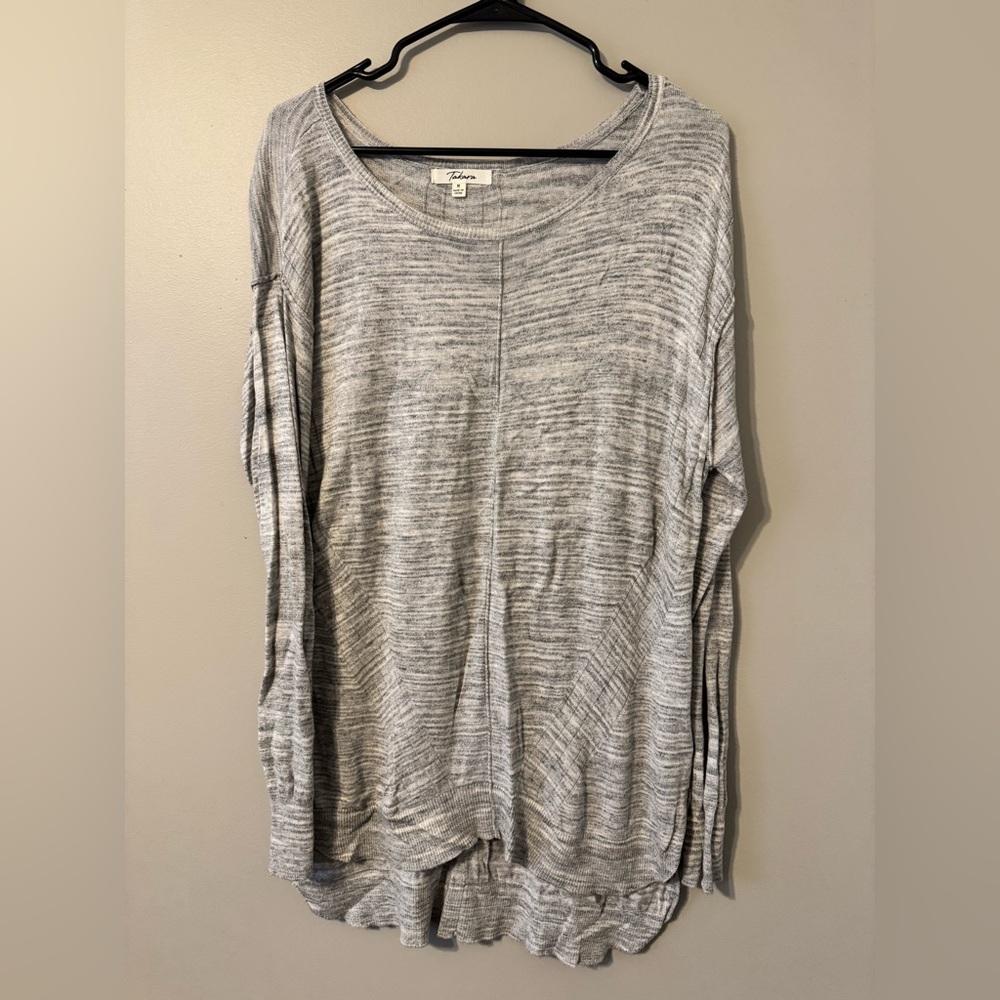 Takara Gray Long Sleeve Women's Top